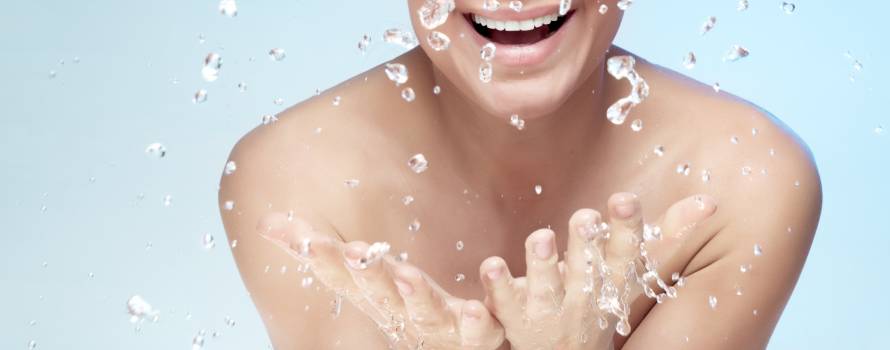 Igiene personale con acqua ozonizzata, senza detergenti