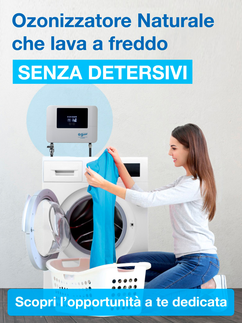 ozonizzatore acqua per lavatrice